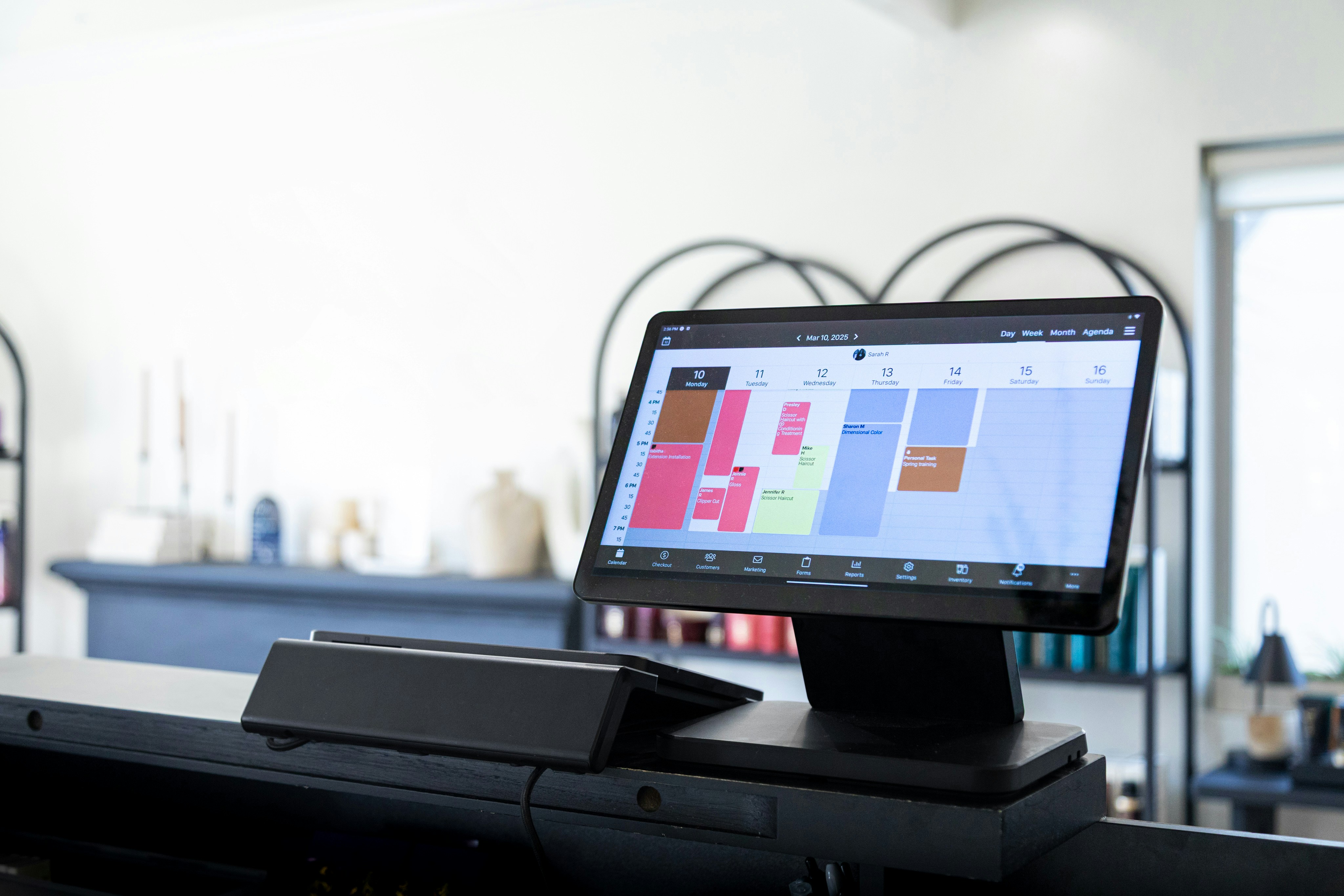 Real-time availability with zero double-bookings